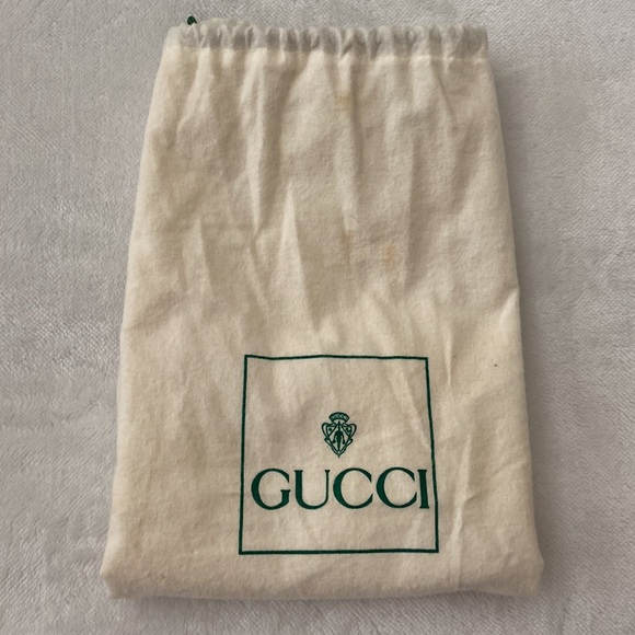 SOLD Vintage Authentic Gucci GG Monogram Tan Brown Crossbody Purse Handbag - Picture 16 of 16